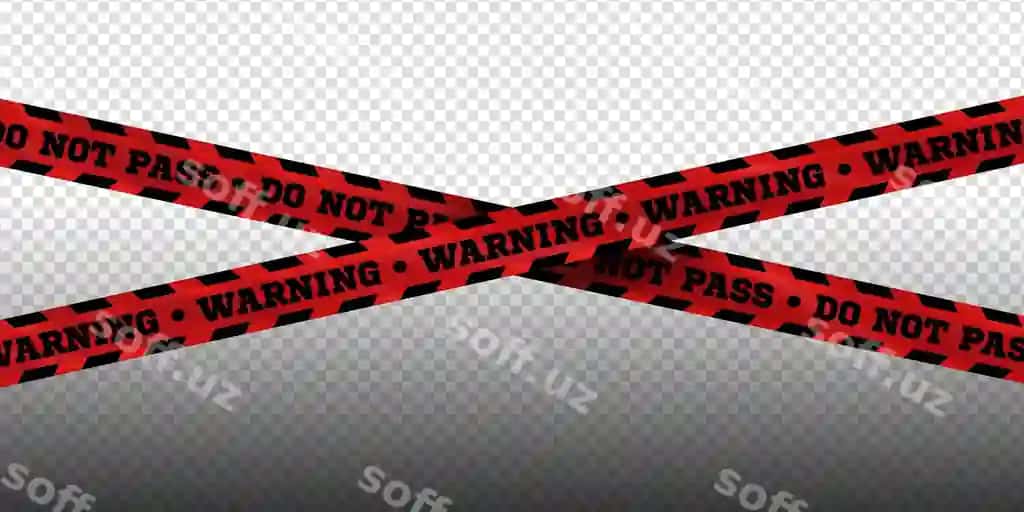 Tahrir qilish mumkin PSD ogohlantirish lentasi xavf etarli mayralar politsiya jarima | Editable psd warning tape danger stripes police crime