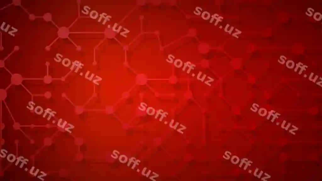 Abstrakt orqa fonda ulaning chiziqlar nuqtalar shadovalar bilan qizil ranglar | Abstract background connecting lines dots with shadows red colors