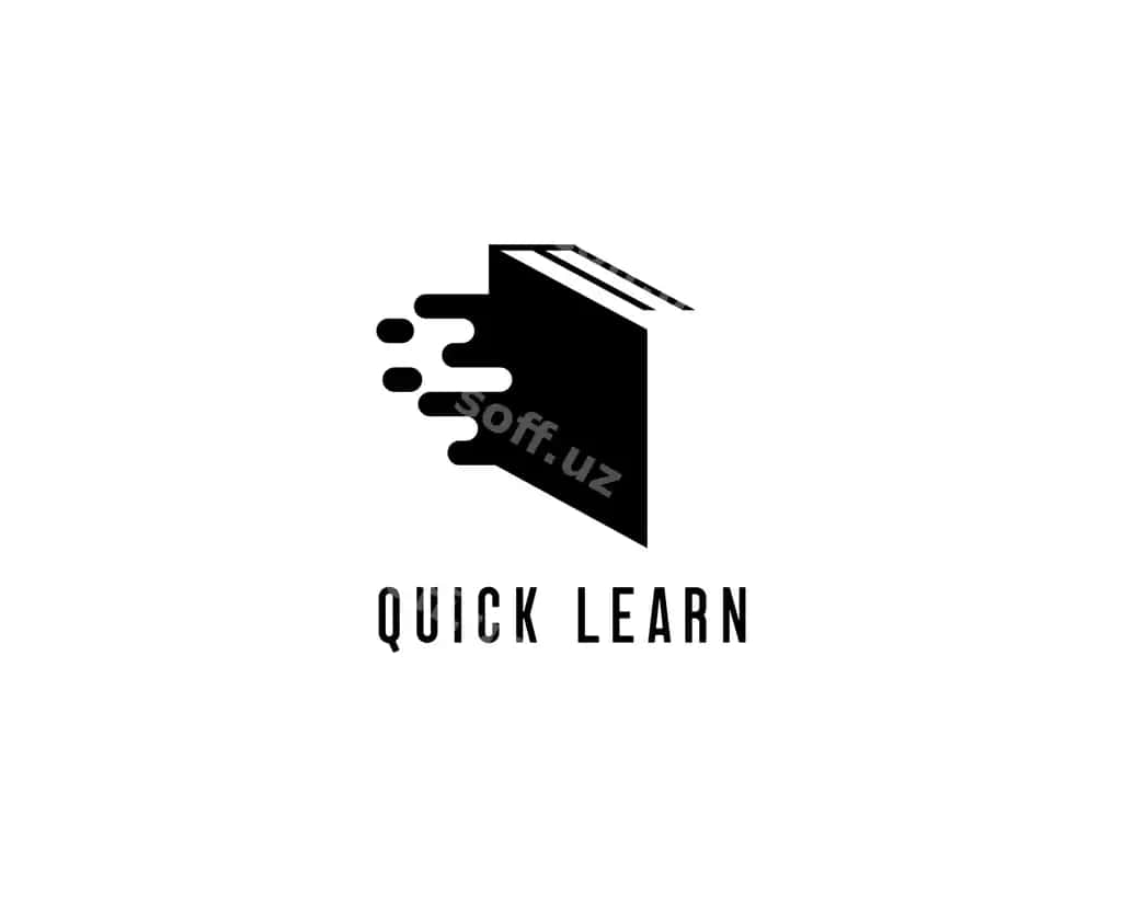 Ta'lim kitobi logotipi grafik ilustratsiya | Education book logo graphic illustration