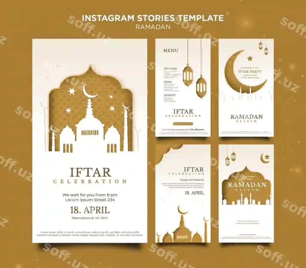 Go'zal Ramazon ijtimoiy media storylar | Beautiful ramadan social media stories