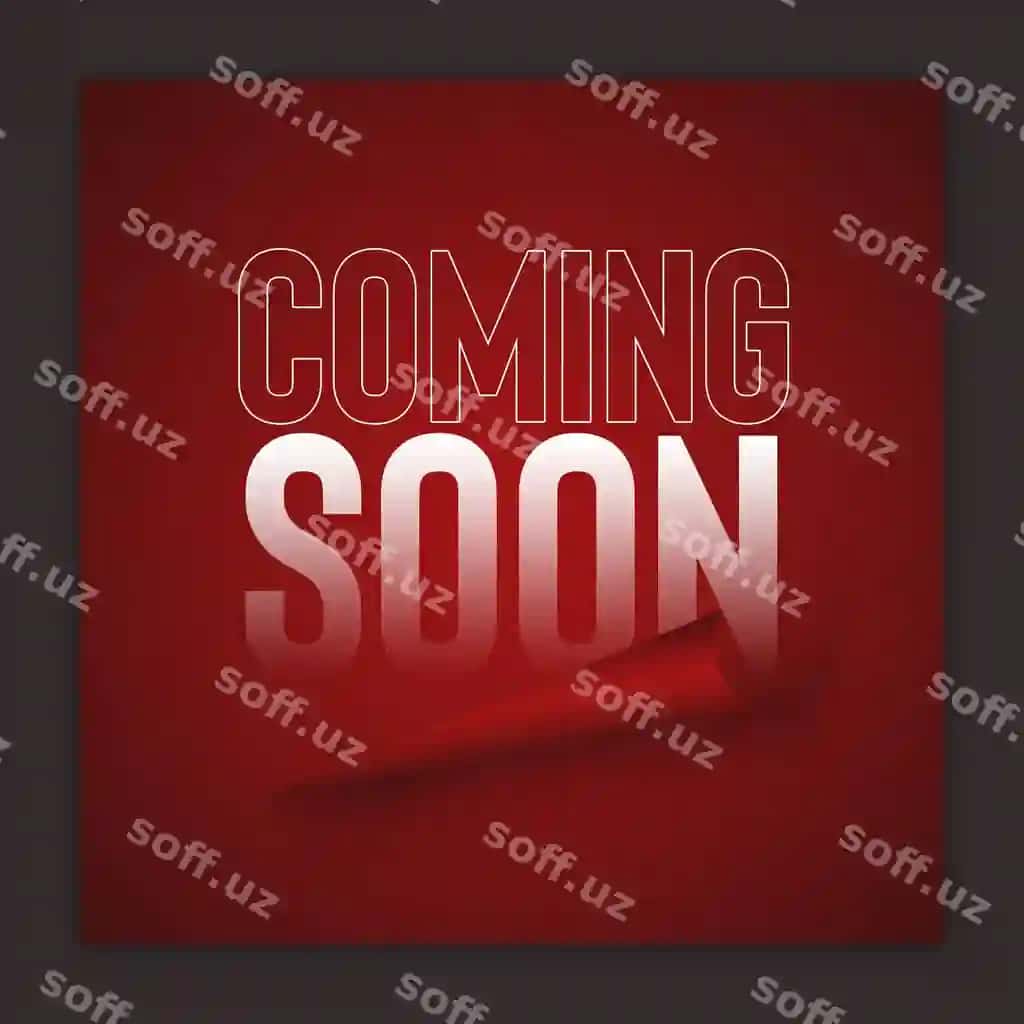 Bepul psd tez keladi orqa fonda varaq aylantirish uslubidagi dizayn qizil rangda | Free psd coming soon background page curl style design with red