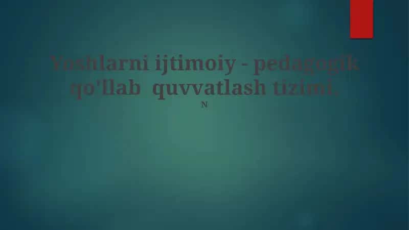 Moliyalashtirish mexanizmlari
