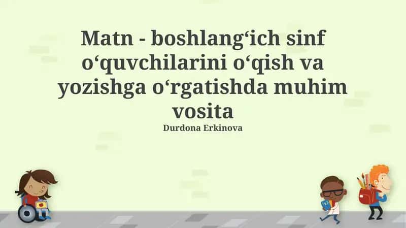 Zamonaviy Darsliklar va Ularning Imkoniyatlari