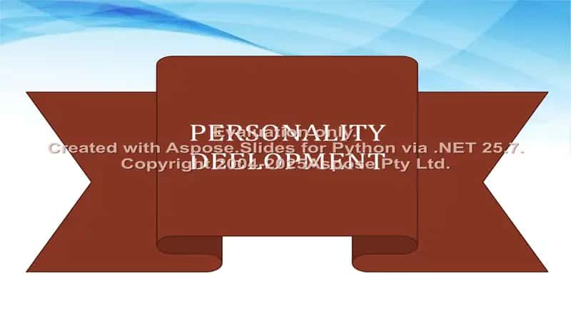 Personality Development