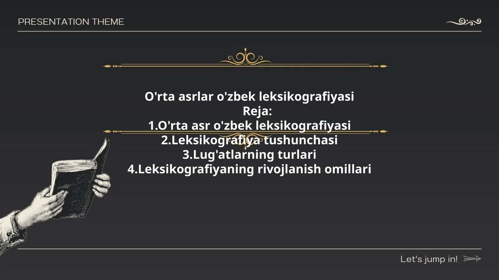 O'rta asrlar o'zbek leksikografiyasi