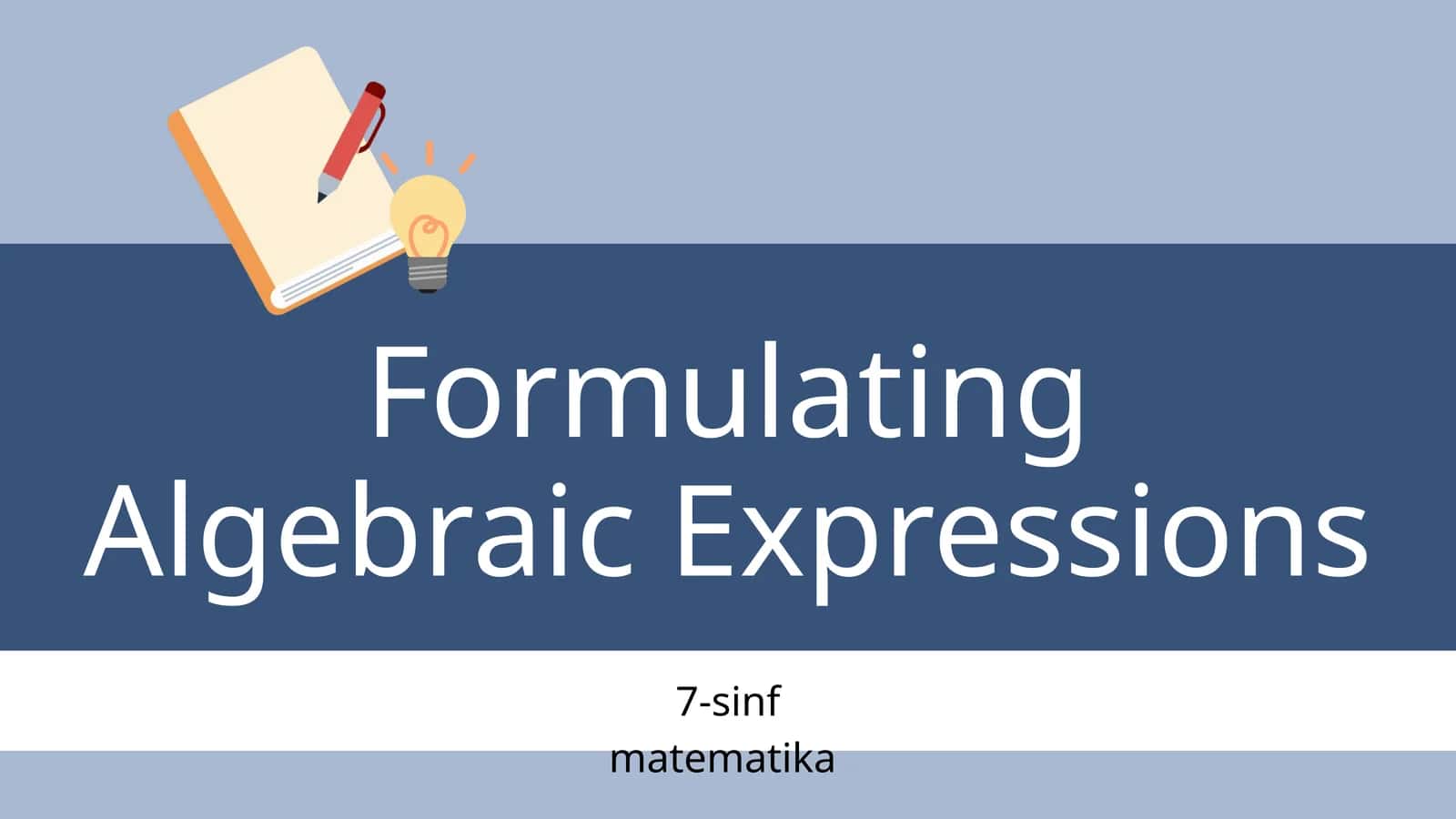 7-sinf Matematika Kvadrat tenglamalar