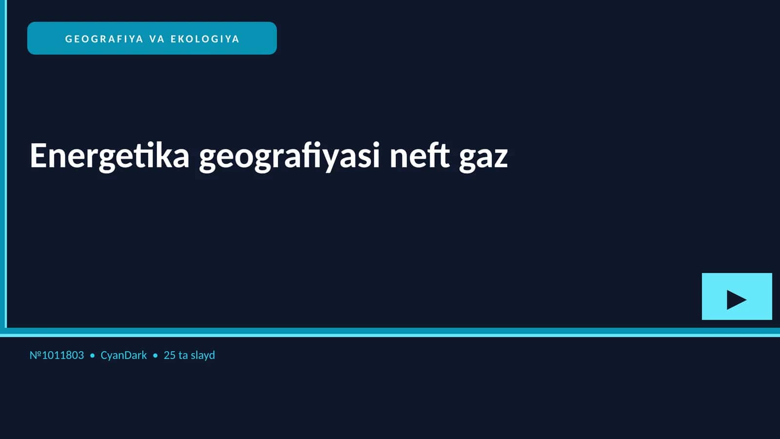 Energetika geografiyasi neft gaz