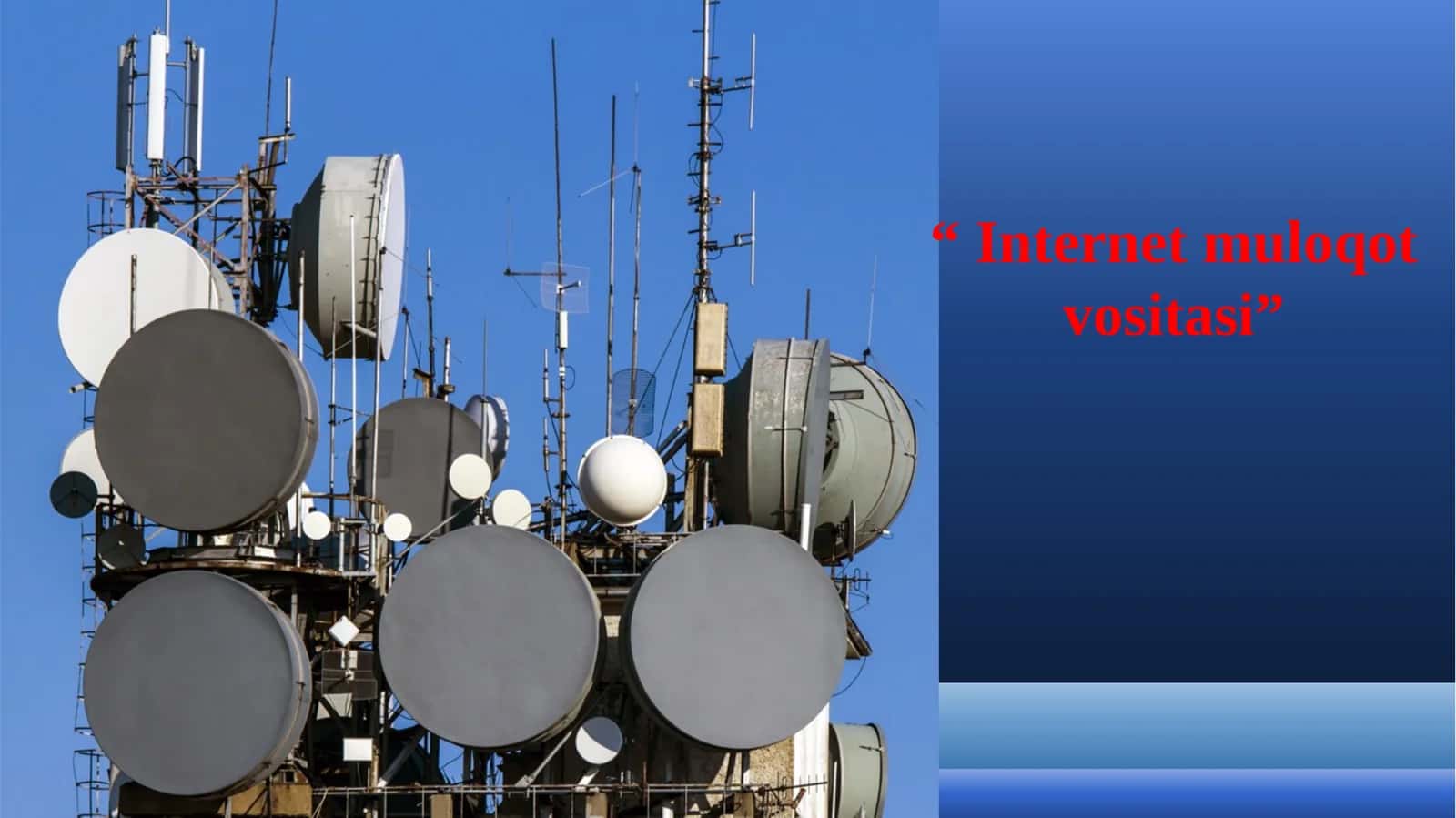 Internet muloqot vositasi