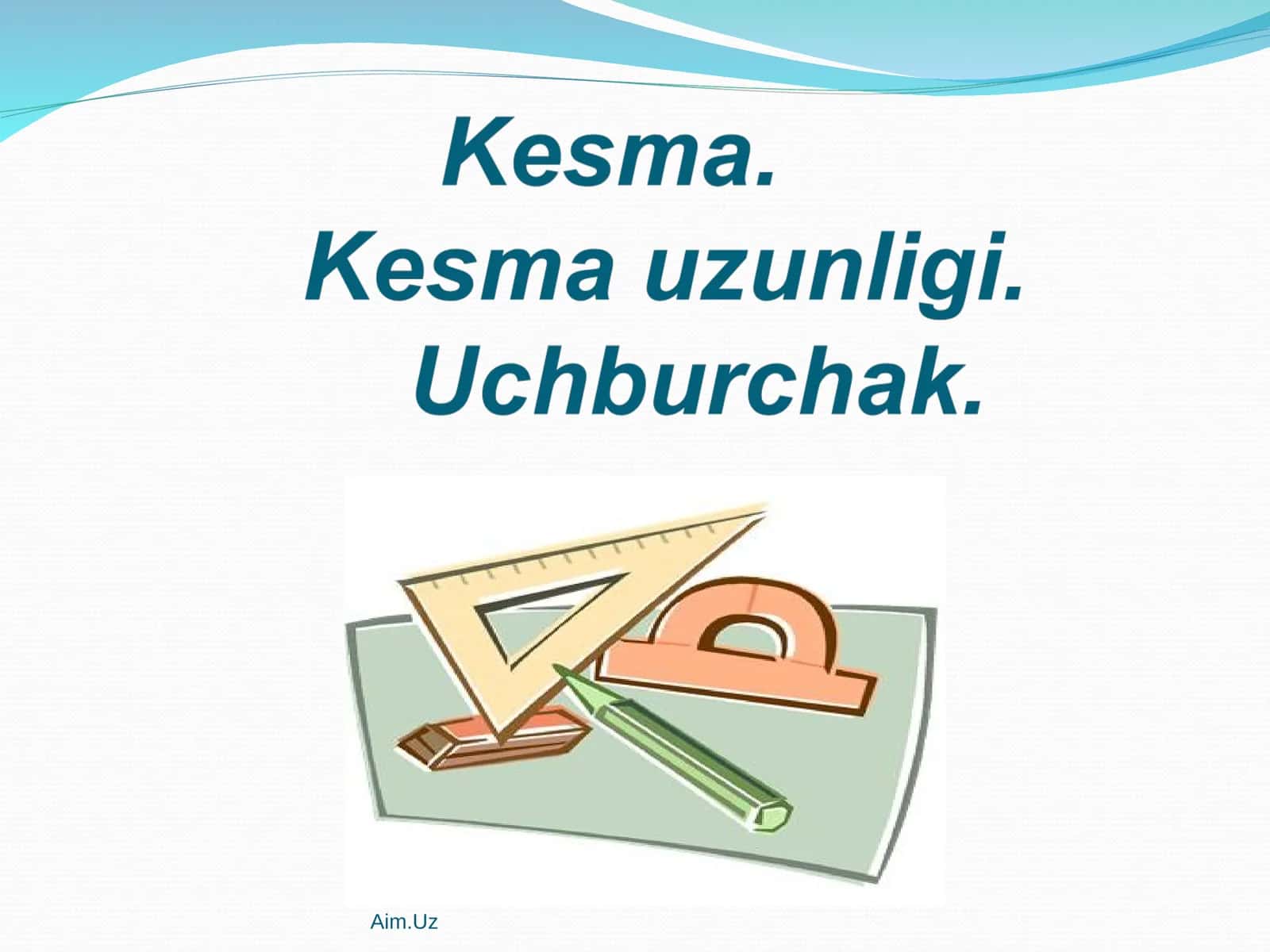 Uchburchakning nechta uchi, tomoniva burchagi mavjud?
