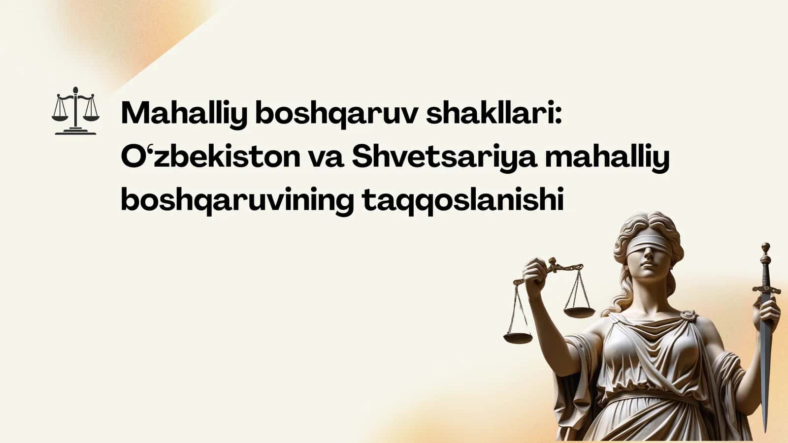 Mahalliy boshqaruv shakllari