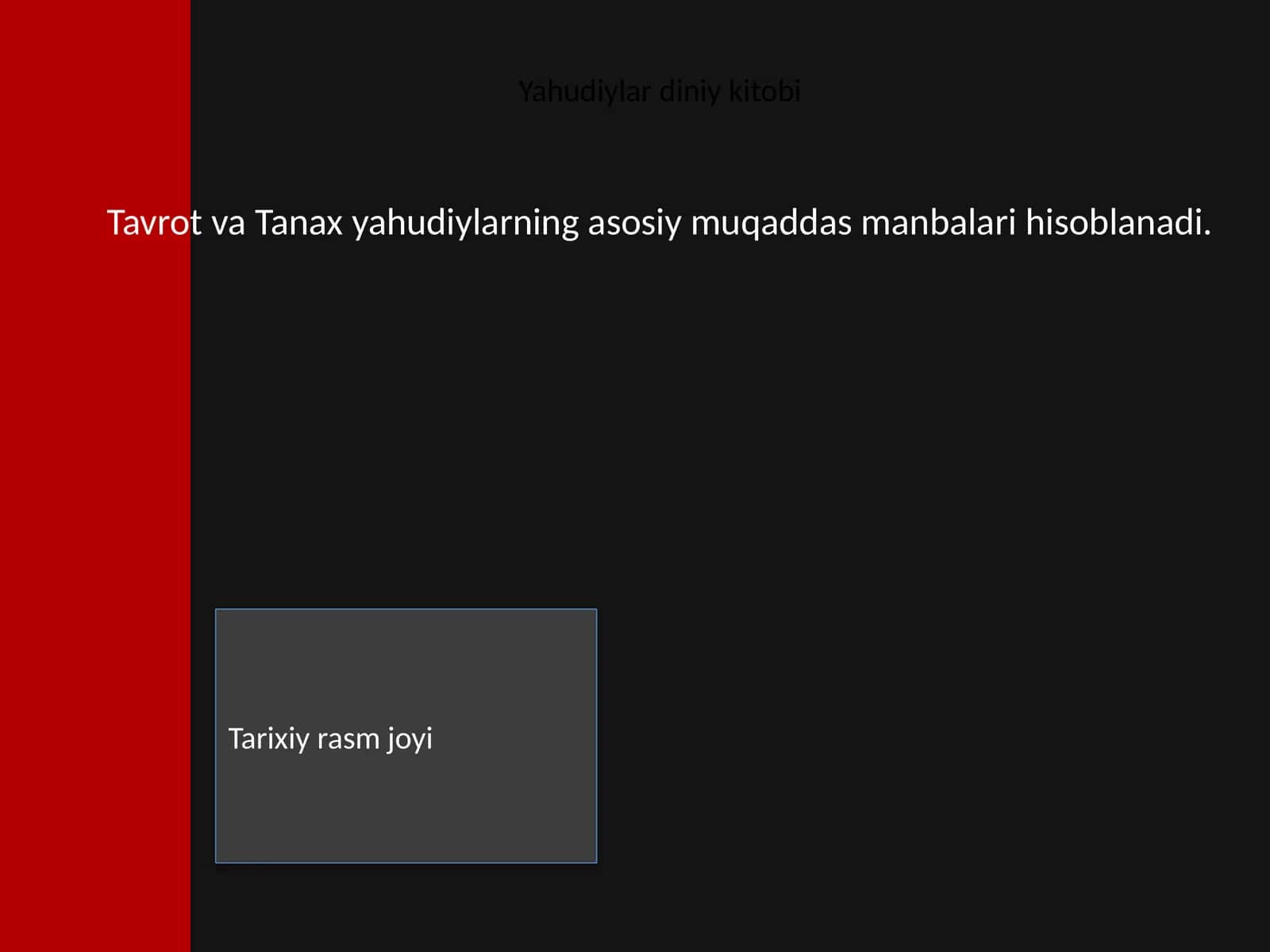 Yahudiylar diniy kitobi