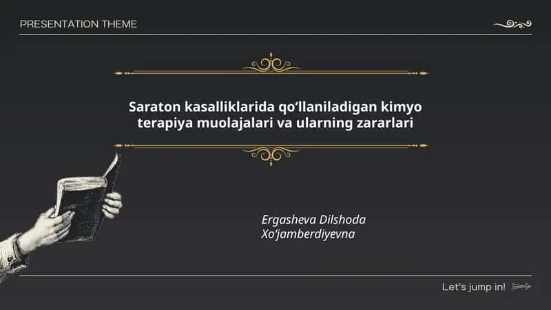 Saraton kasalliklarida qoʻllaniladigan kimyo terapiya muolajalari va ularning zararlari