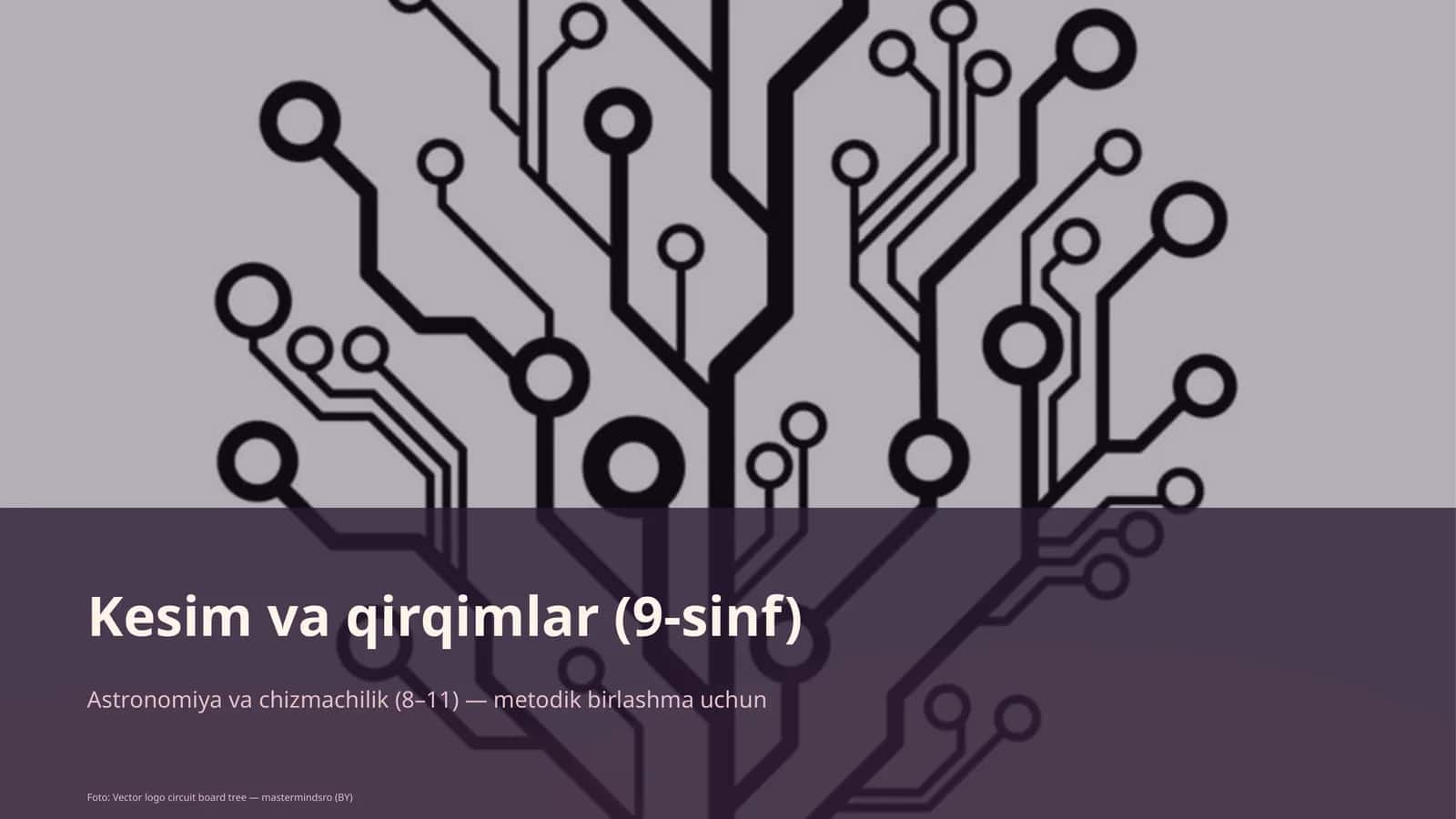 Kesim va qirqimlar (9-sinf)