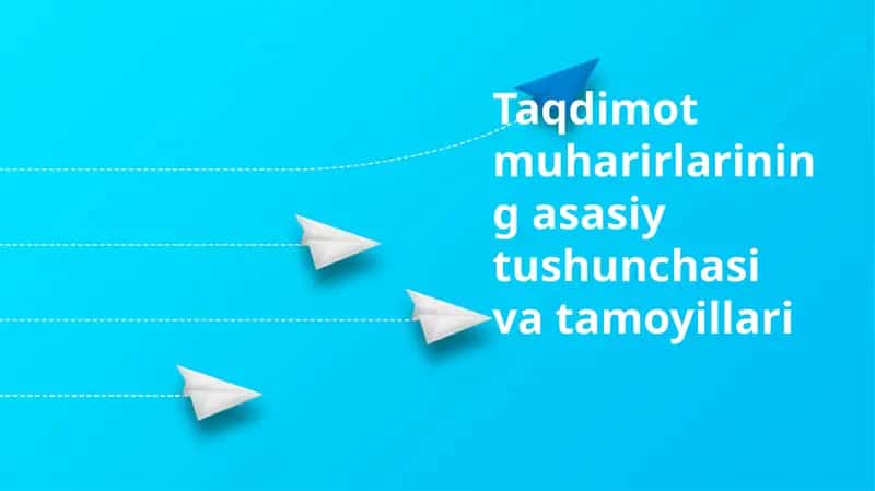 Presentation editorlari