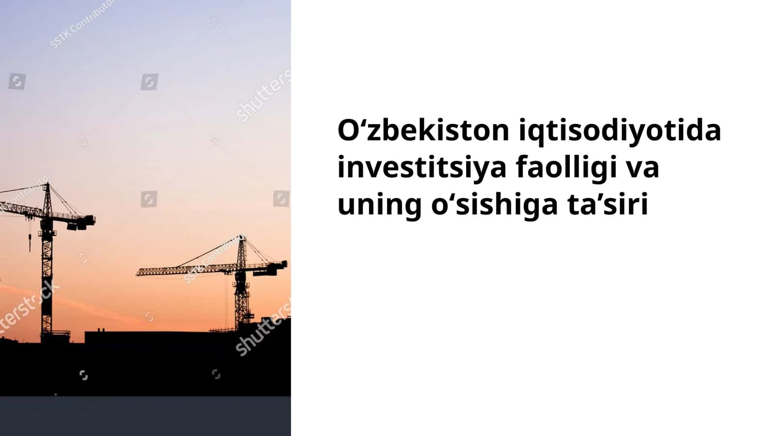 Investitsiya faolligining oʻsishi: 35 yillik muvaffaqiyat hikoyasi