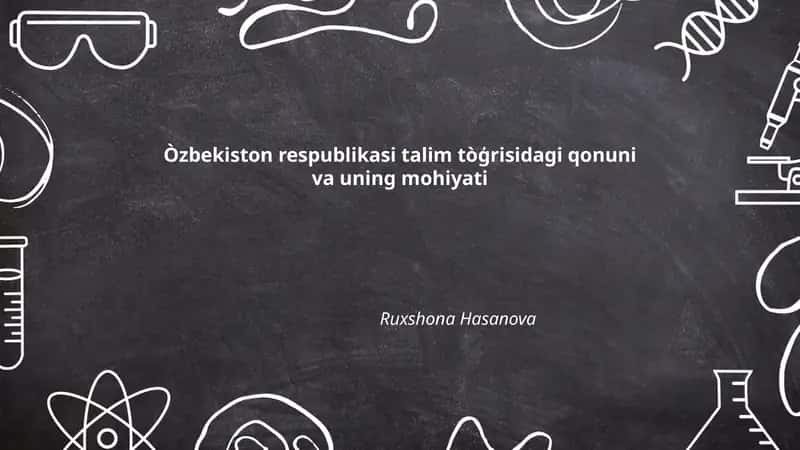 Qonunning mohiyati va umumiy asoslari