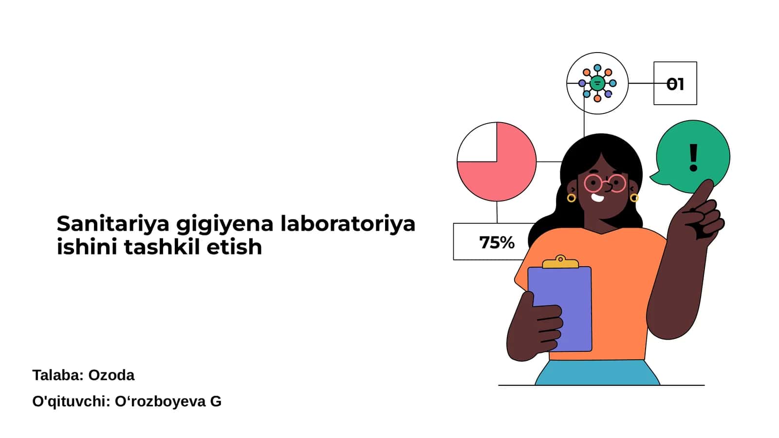 Sanitariya gigiyena laboratoriya ishini tashkil etish