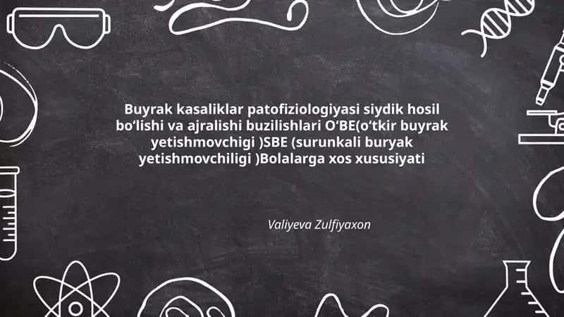 Buyrak kasaliklar patofiziologiyasi