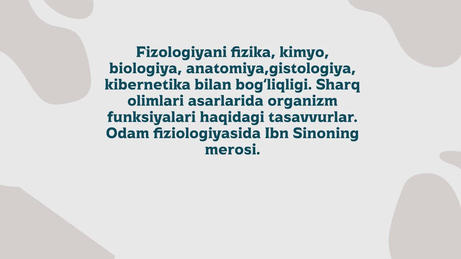 Fiziologiya