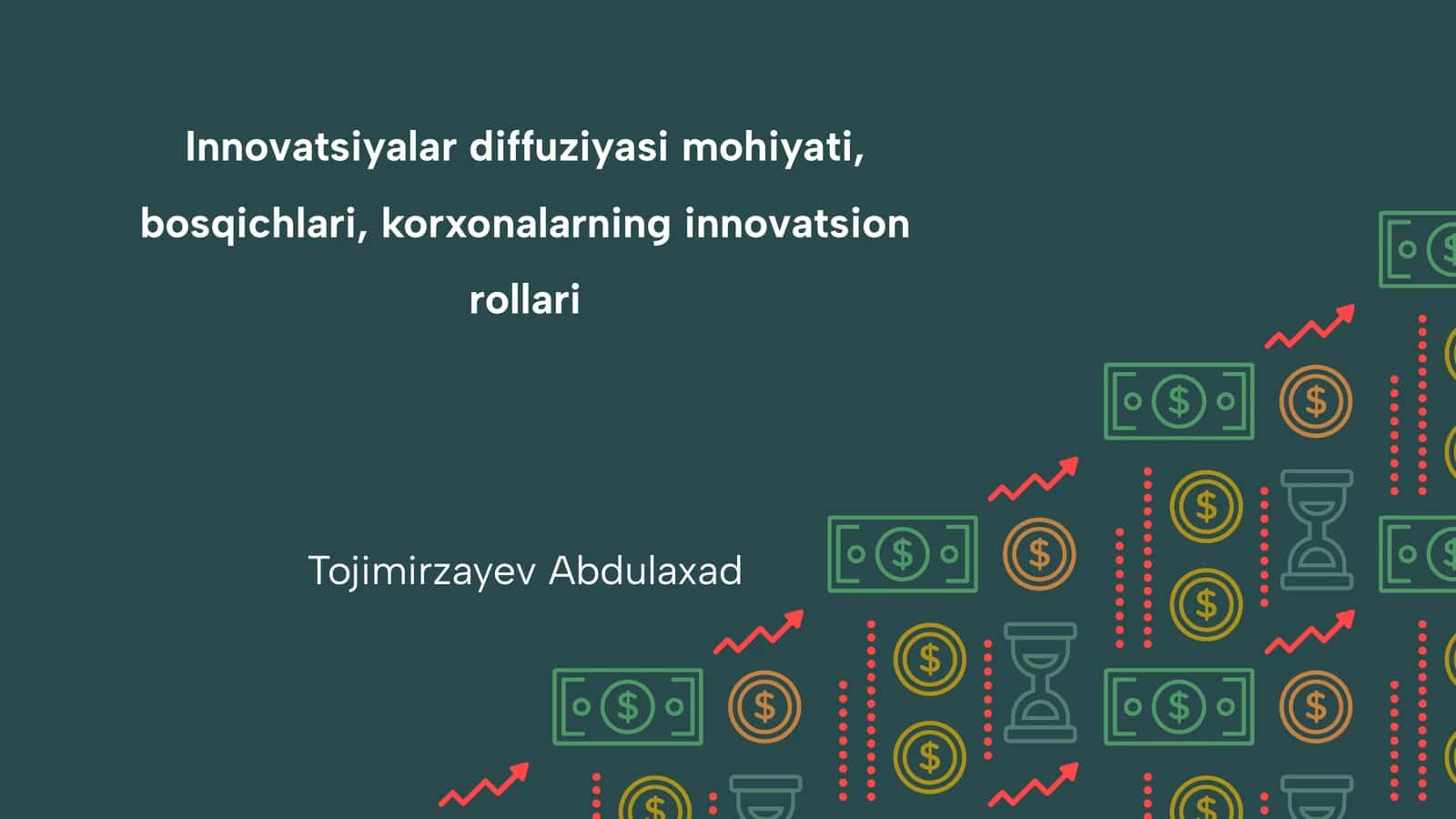 Innovatsiyalar diffuziyasi mohiyati, bosqich