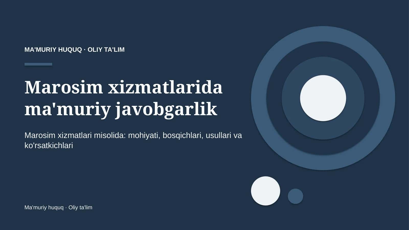 marosim xizmatlarida ma'muriy javobgarlik 7315