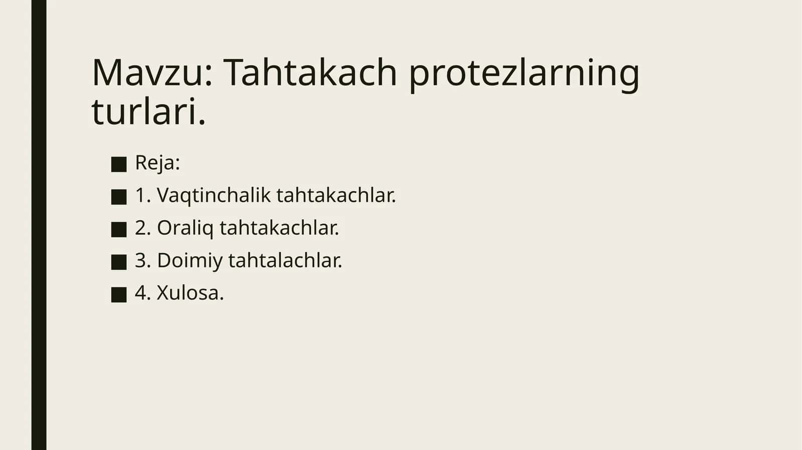 Tahtakachprotezlarningturlari