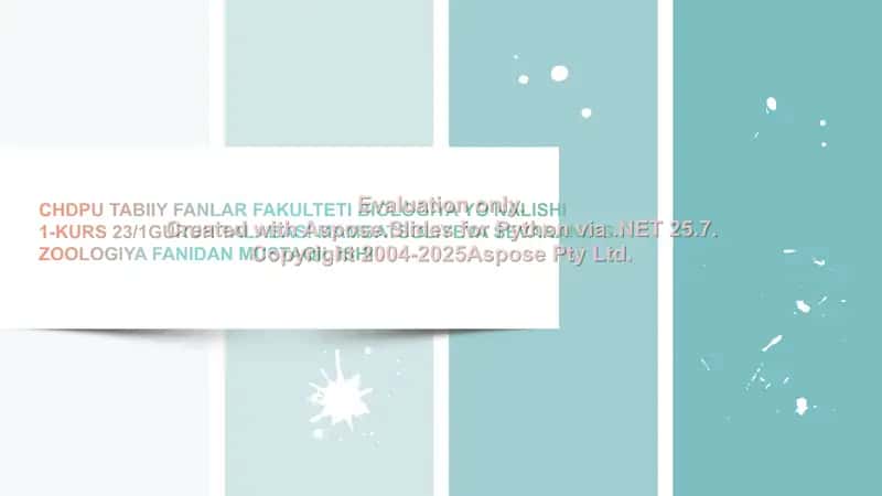 Boshoyoqli mollyuskalar tuzilishi va hayot kechirishi