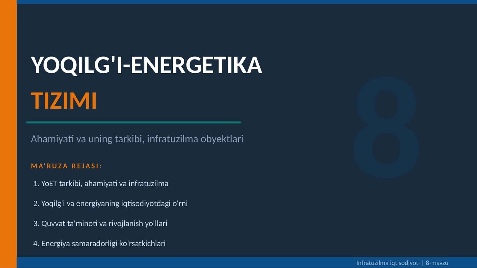 YOQILG'I-ENERGETIKA TIZIMI