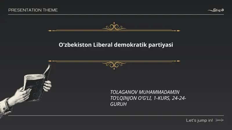 Oʻzbekiston Liberal demokratik partiyasi
