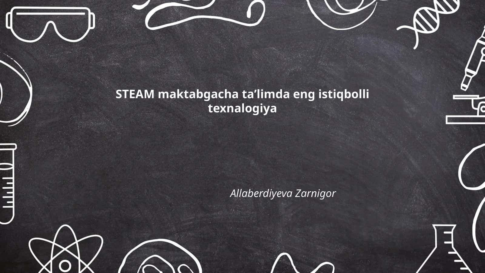 Maktabgacha ta'limda STEAM uchun bolalar robototexnikasi va o'quv to'plamlari