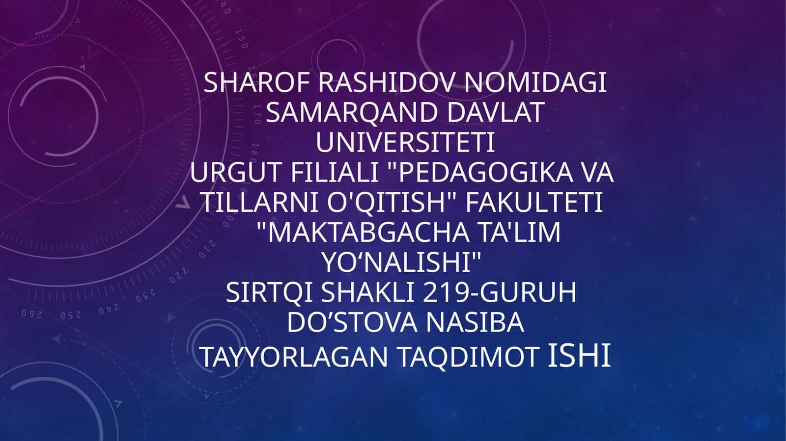 Tabiat materiallaridan ko‘rgazmalar tayyorlash
