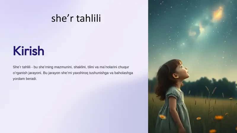 Sheʼr tahlili
