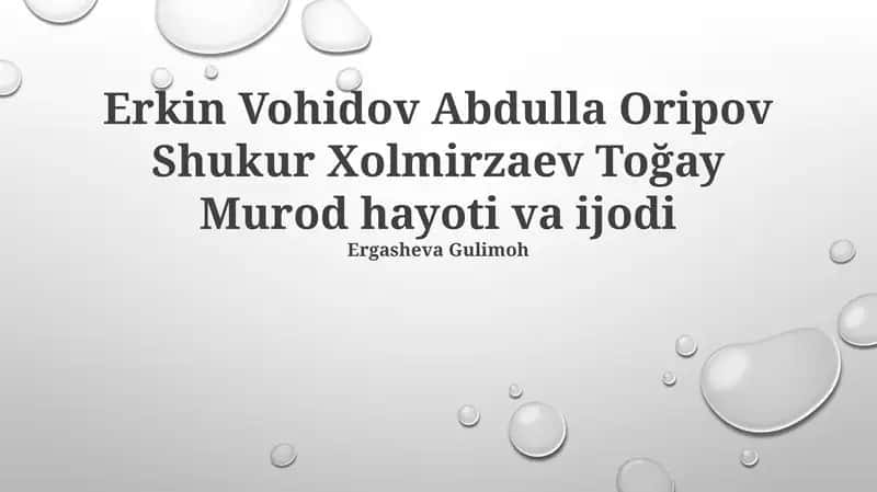 She'riyat Saroyi, Ijodkorlik Qirralari, Hayot va Ijodi