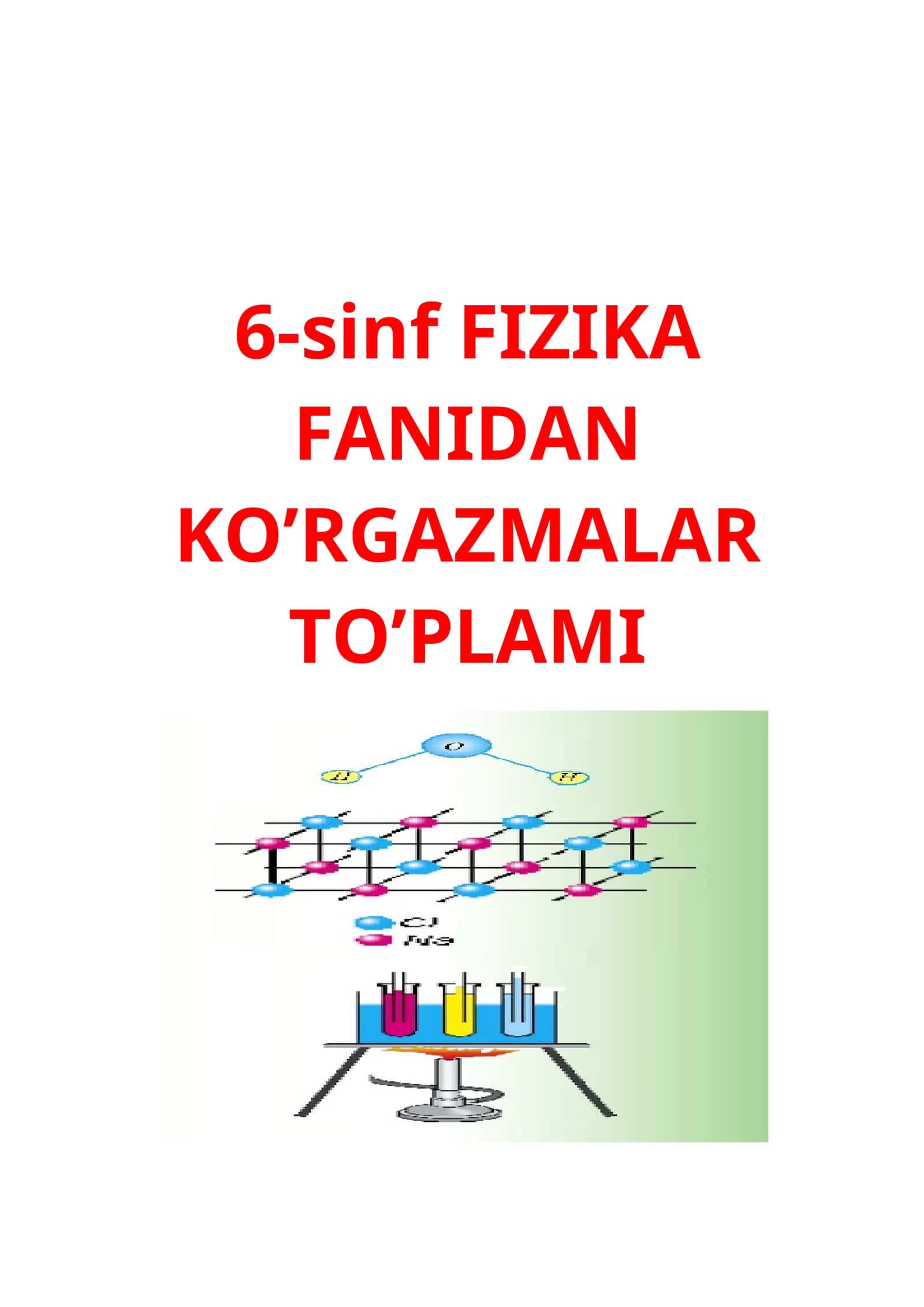 6-sinf FIZIKA FANIDAN KO’RGAZMALAR TO’PLAMI