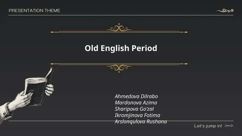 Old English Period