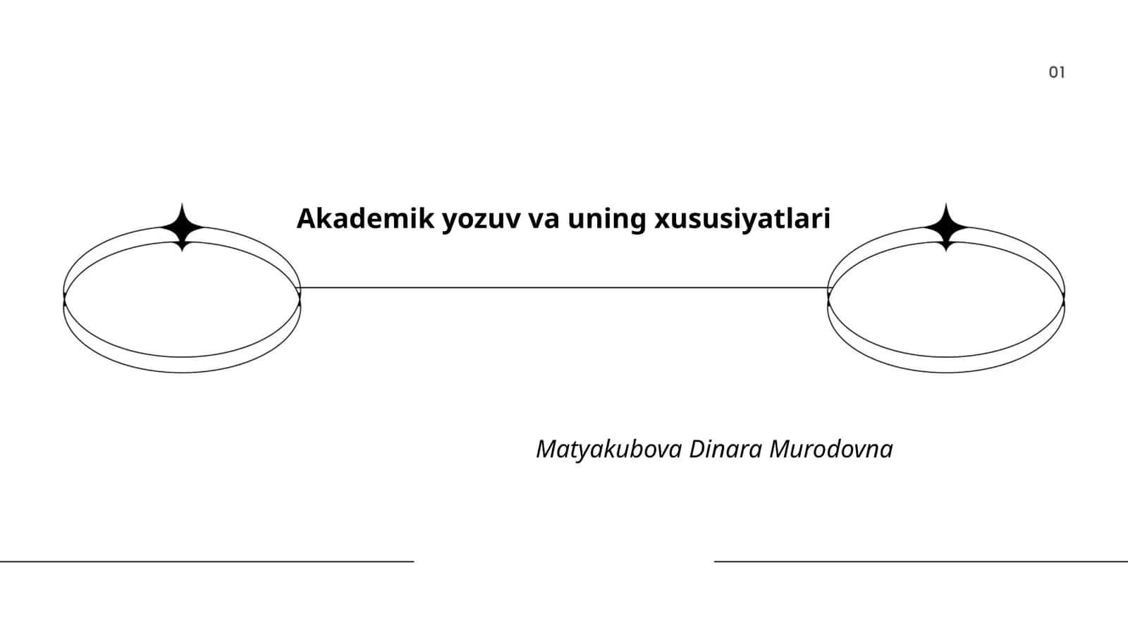 Akademik yozuv va uning xususiyatlari