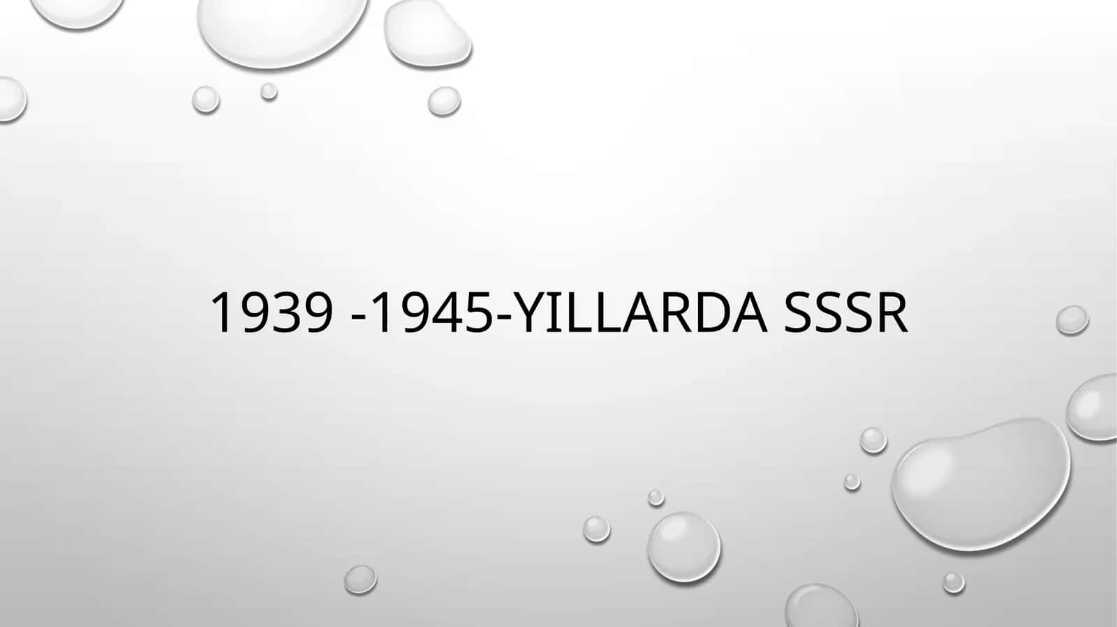 Urush sohasida SSSR