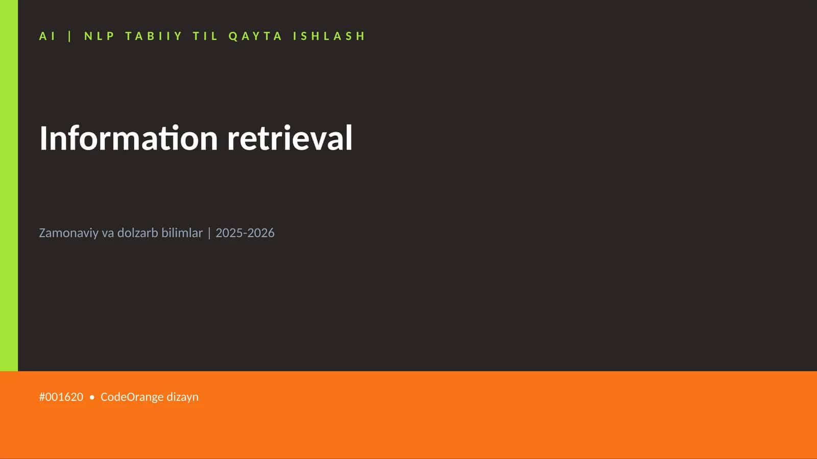 Information retrieval