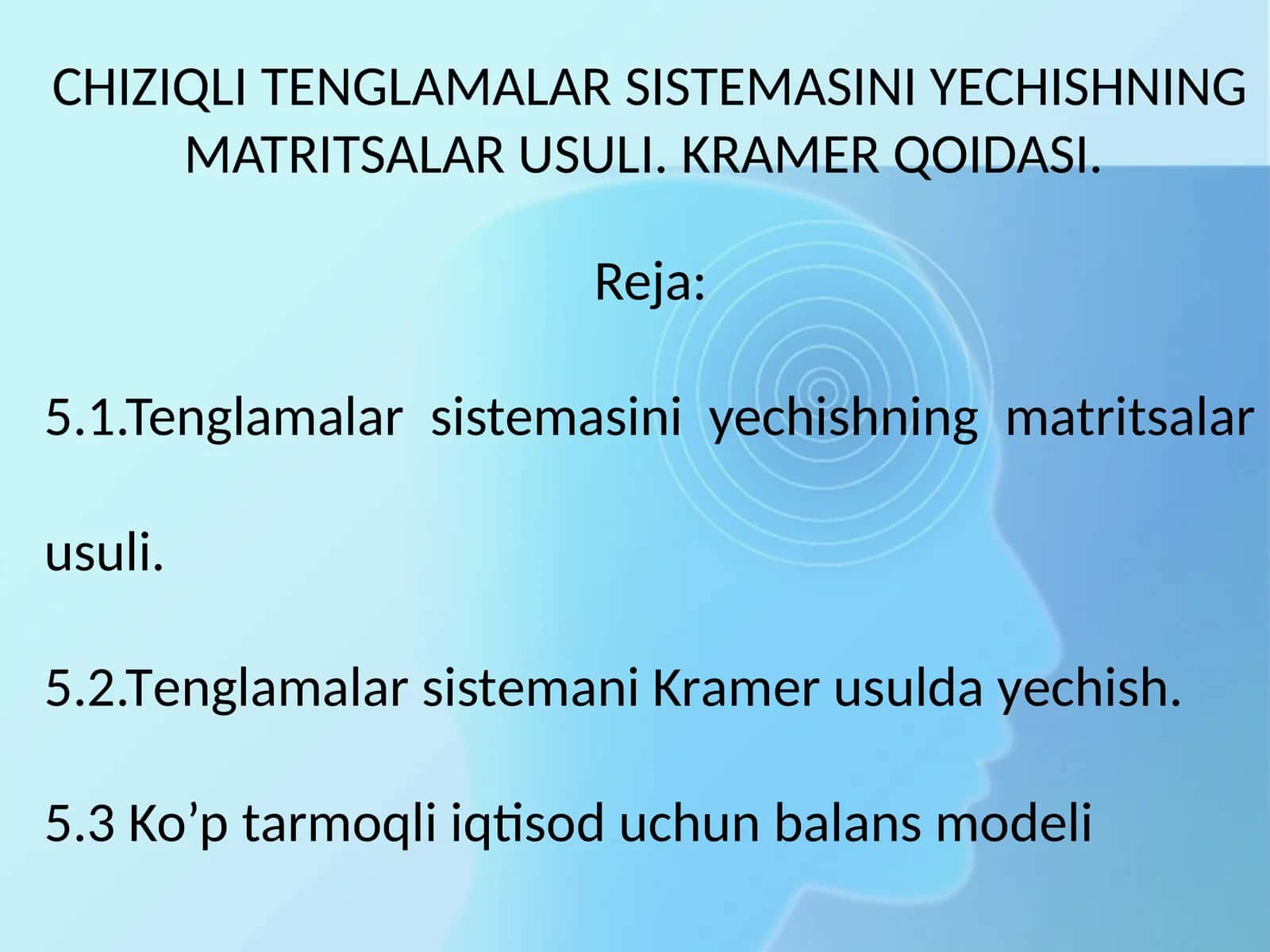Kramer Qoidasi