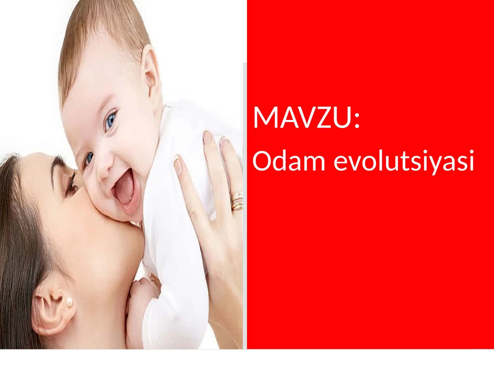 Odamevolutsiyasi