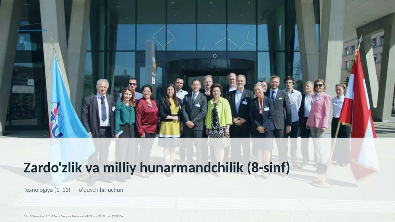 Zardo'zlik va milliy hunarmandchilik (8-sinf)