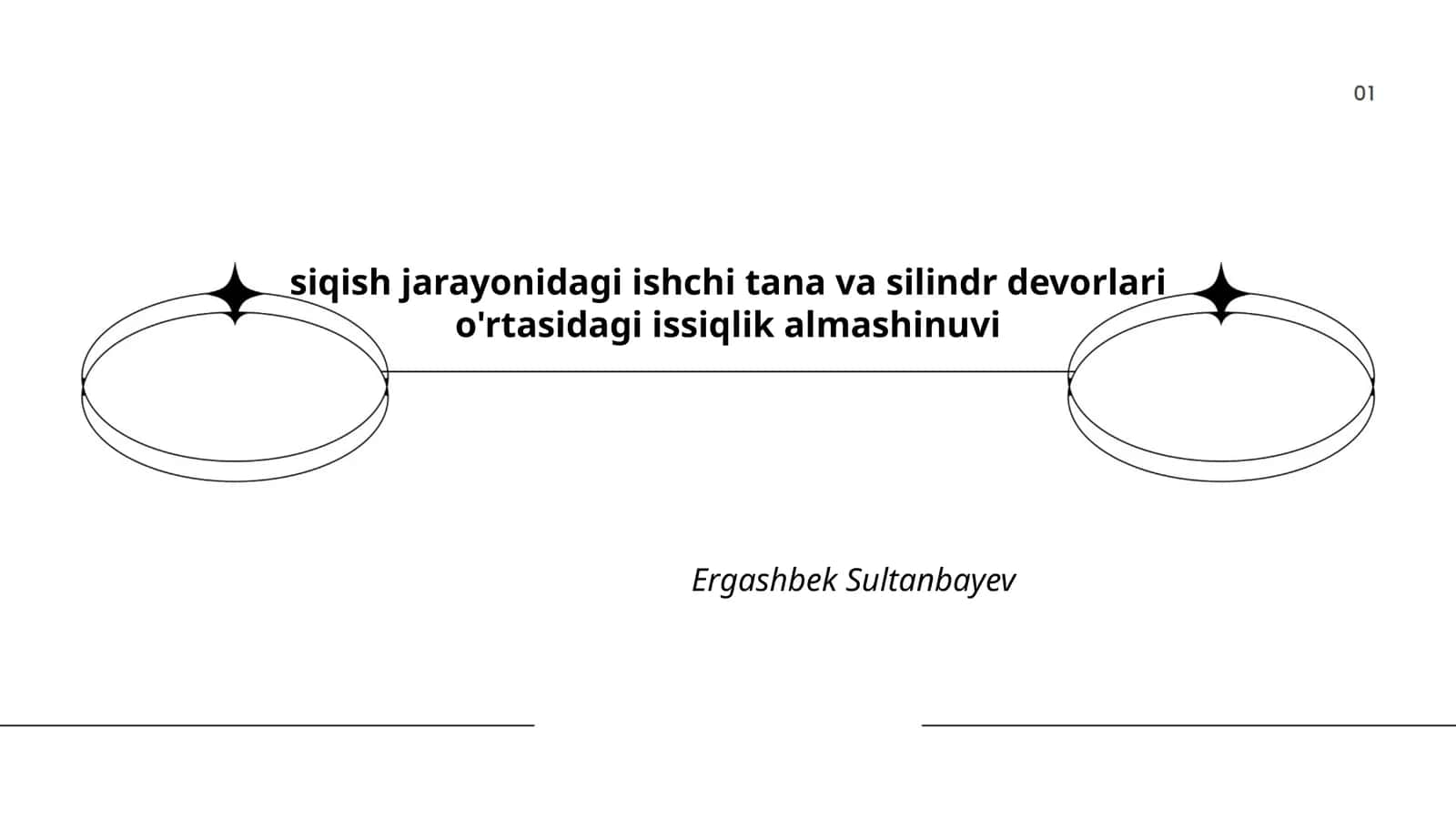 Siqish jarayonidagi ishchi tana va silindr devorlari o'rtasidagi issiqlik almashinuvi