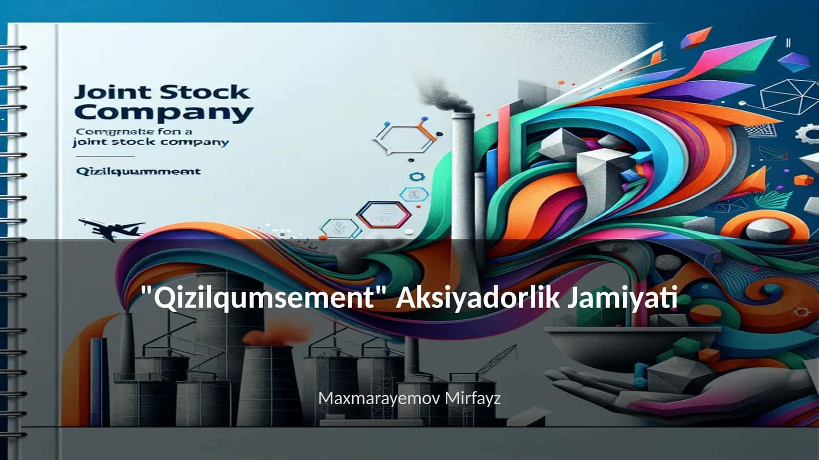"Qizilqumsement" Aksiyadorlik Jamiyatining kelib chiqish tarixi