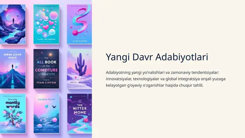 Yangi Davr Adabiyotlari