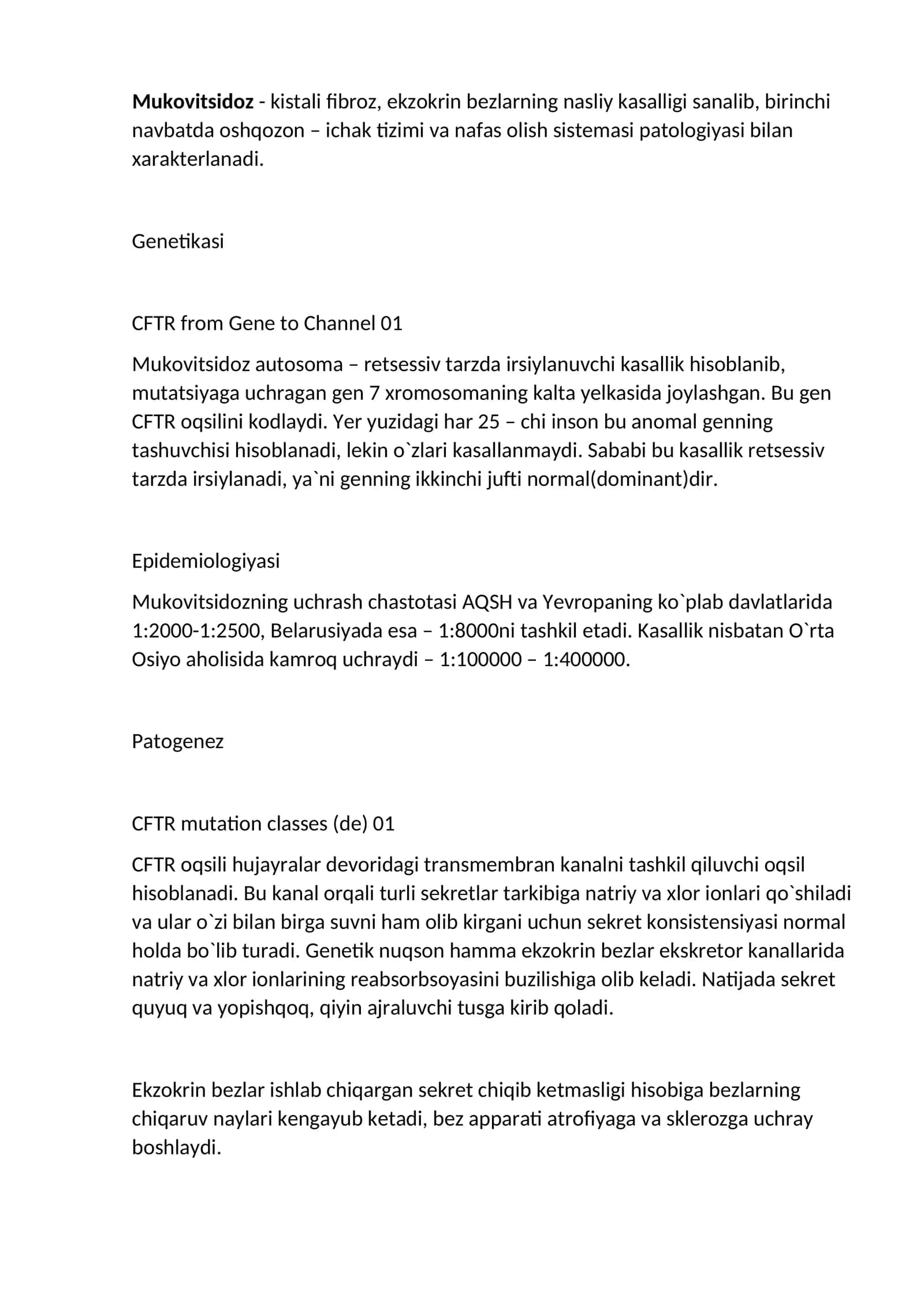 Mukovitsidoz