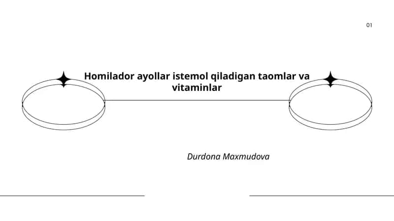 Homilador ayollar istemol qiladigan taomlar va vitaminlar