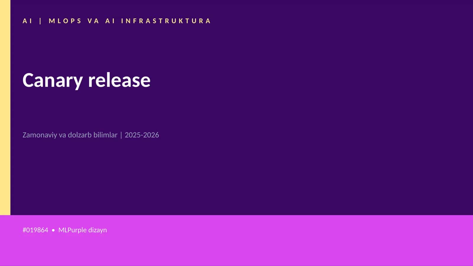 MLOPS VA AI INFRASTRUKTURA