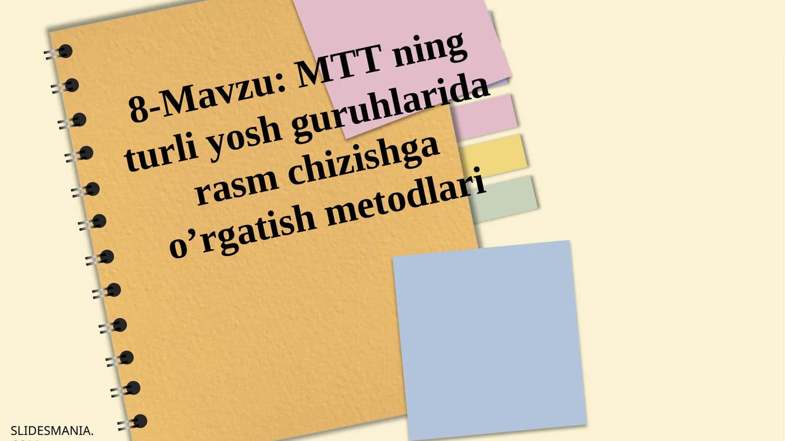 MTTning turli yosh guruhlarida rasm chizishga o'rgatish metodlari