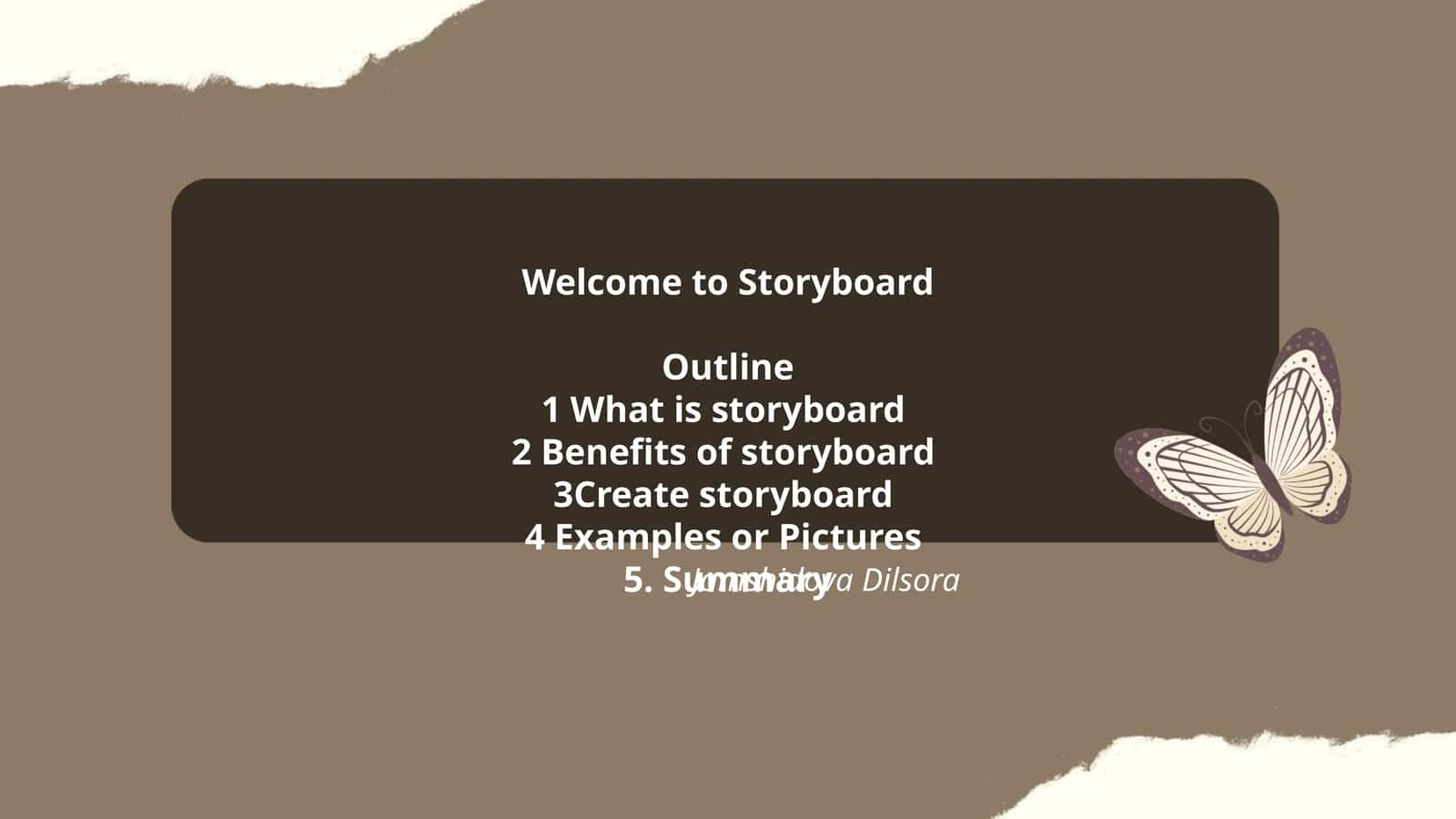 Storyboard