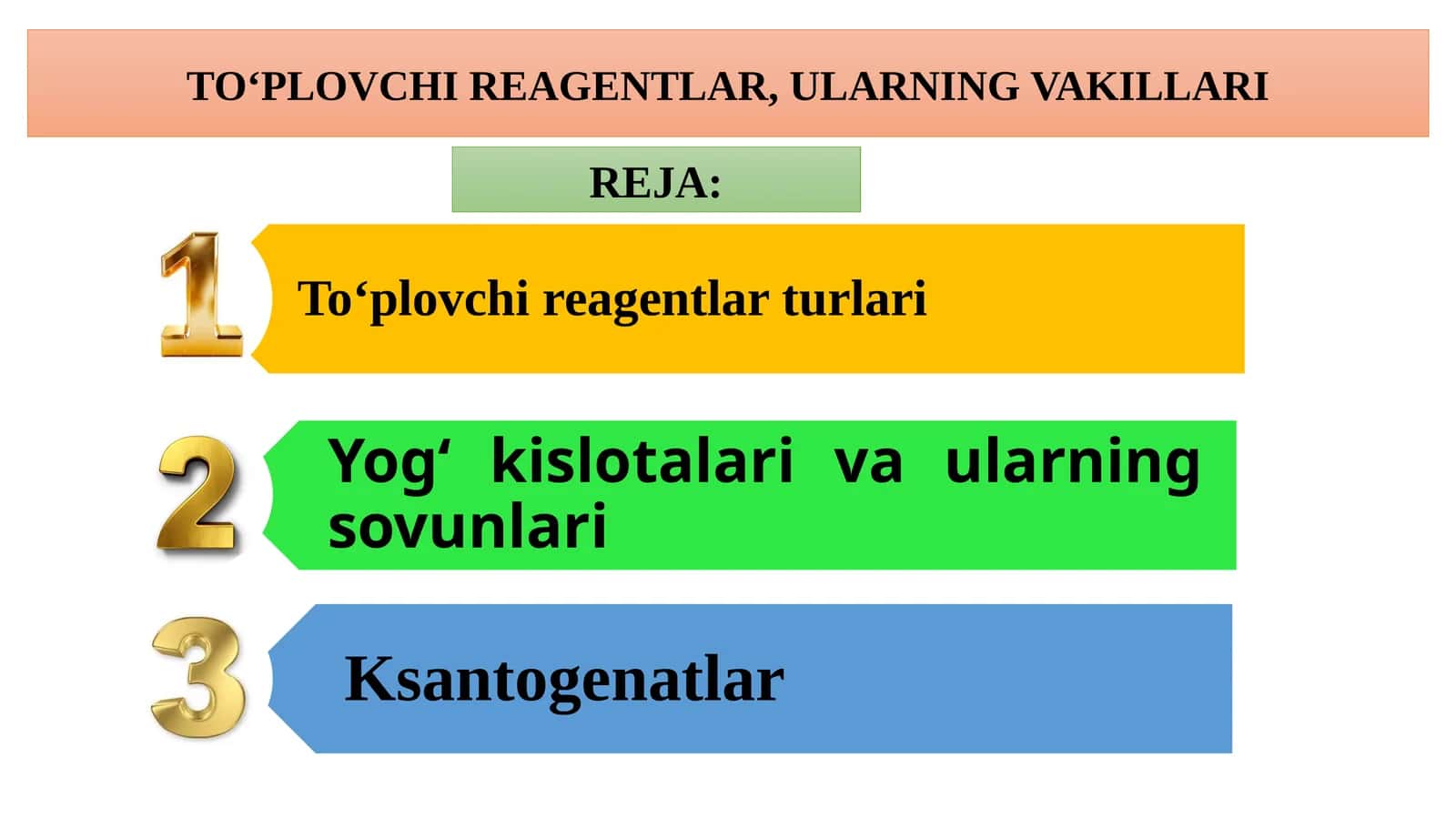 TO‘PLOVCHIREAGENTLAR, ULARNING VAKILLARI